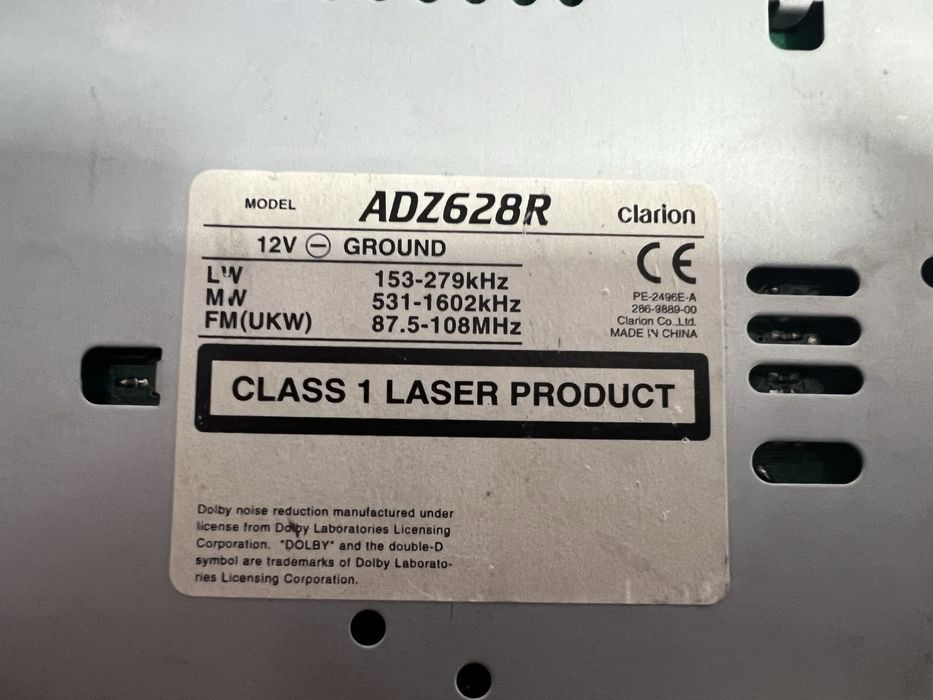 Магнітола Clarion 2Din