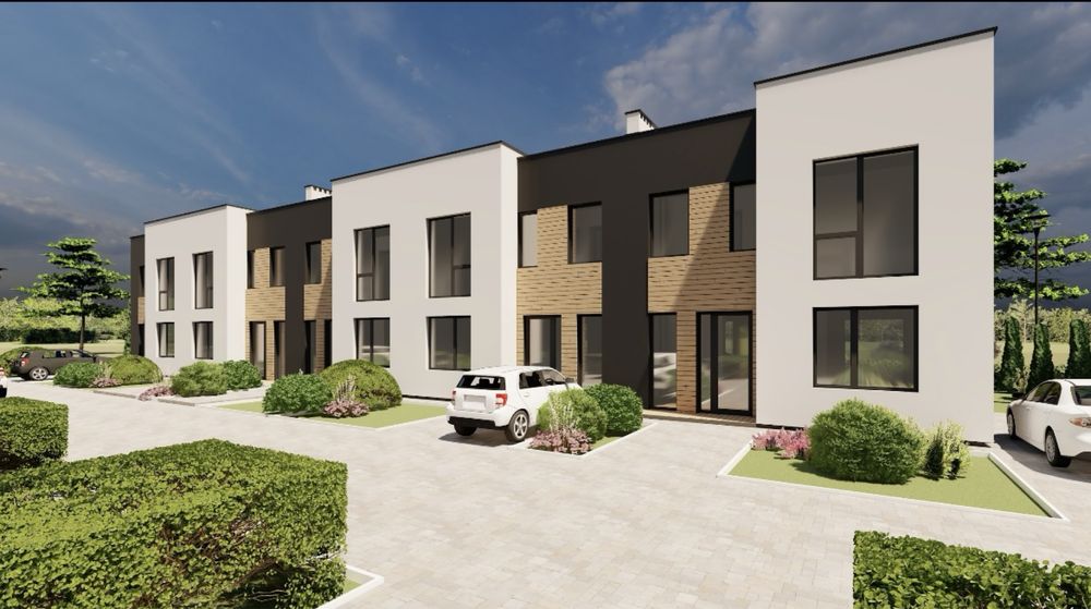 Продається таунхаус від забудовника. Розт. 18 міс. П/в 30%.