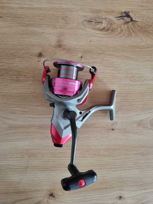 Różowy Zestaw karpiowy PROLOGIC LOTUS 360cm + kołowrotek