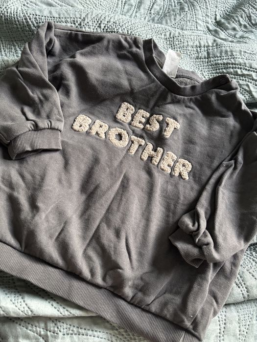 Bluza niemowlęca H&M best brother