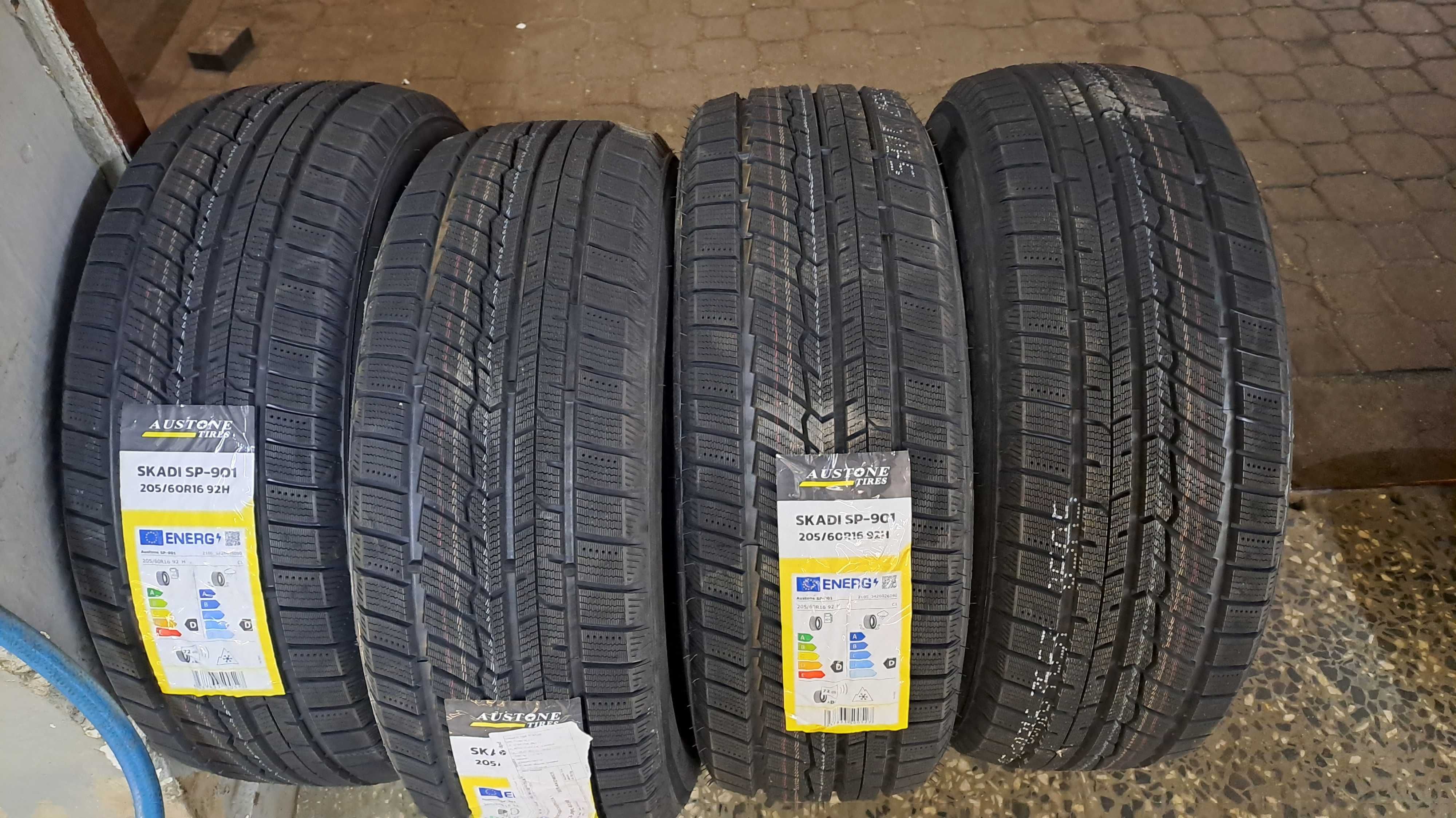 205/60r16 austone nowe opony zimowe 2023r montaż w cenie