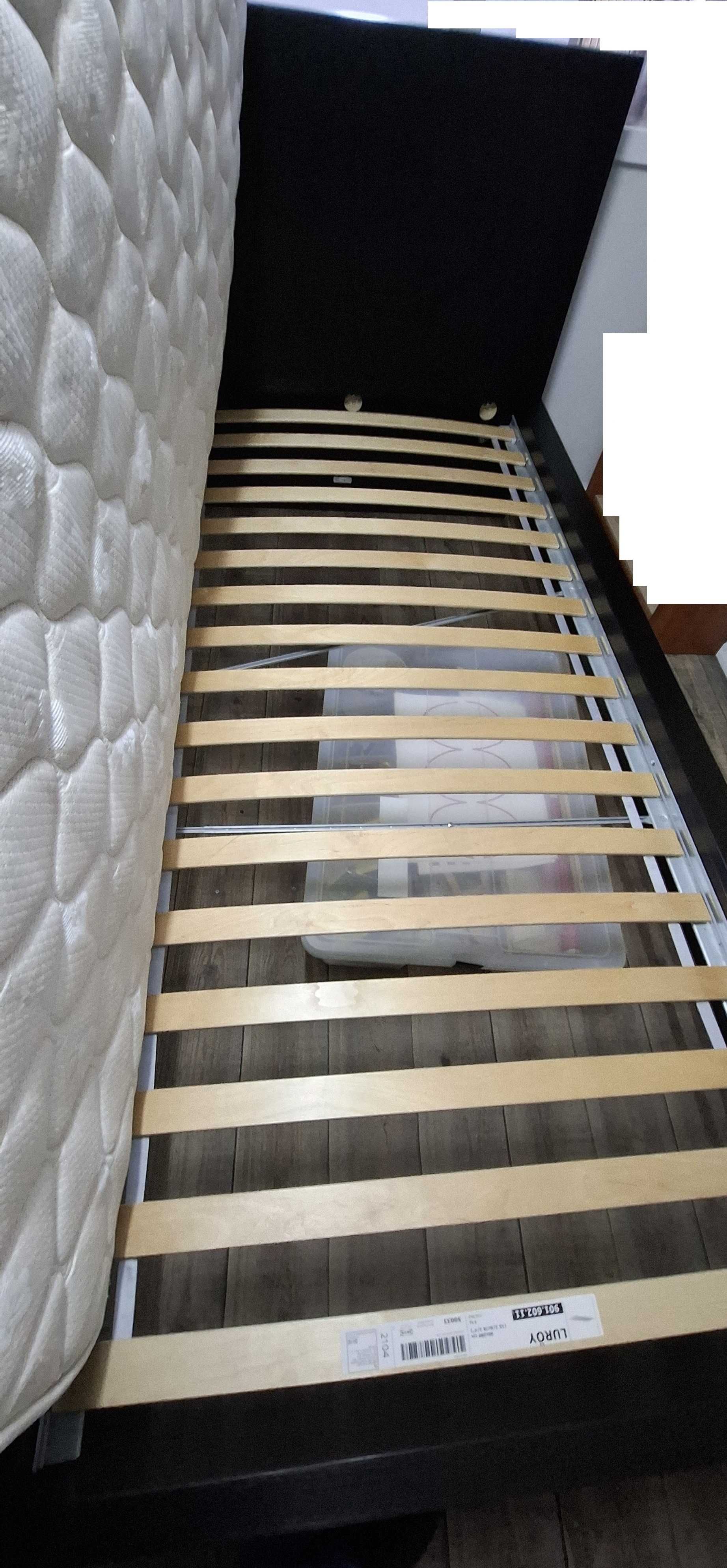 Cama de Solteiro Malm c\ Colchão Molaflex