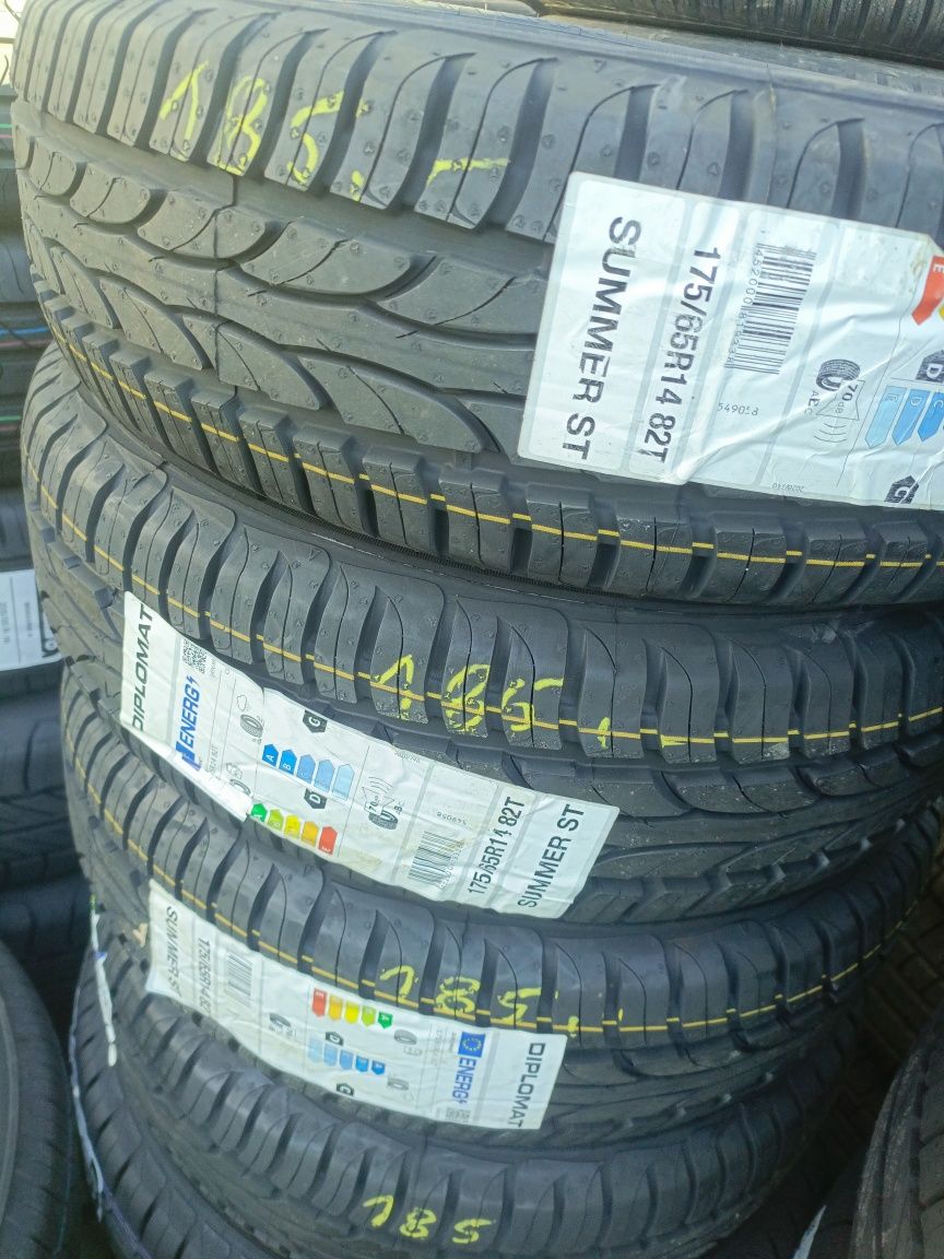Nowe opony letnie 175/65/14 diplomat
