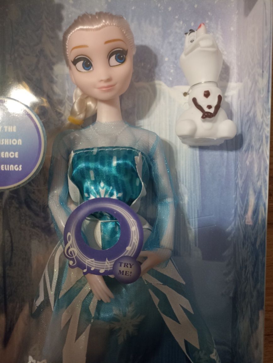 Kraina Lodu  Śpiewająca Lalka Elsa i Olaf