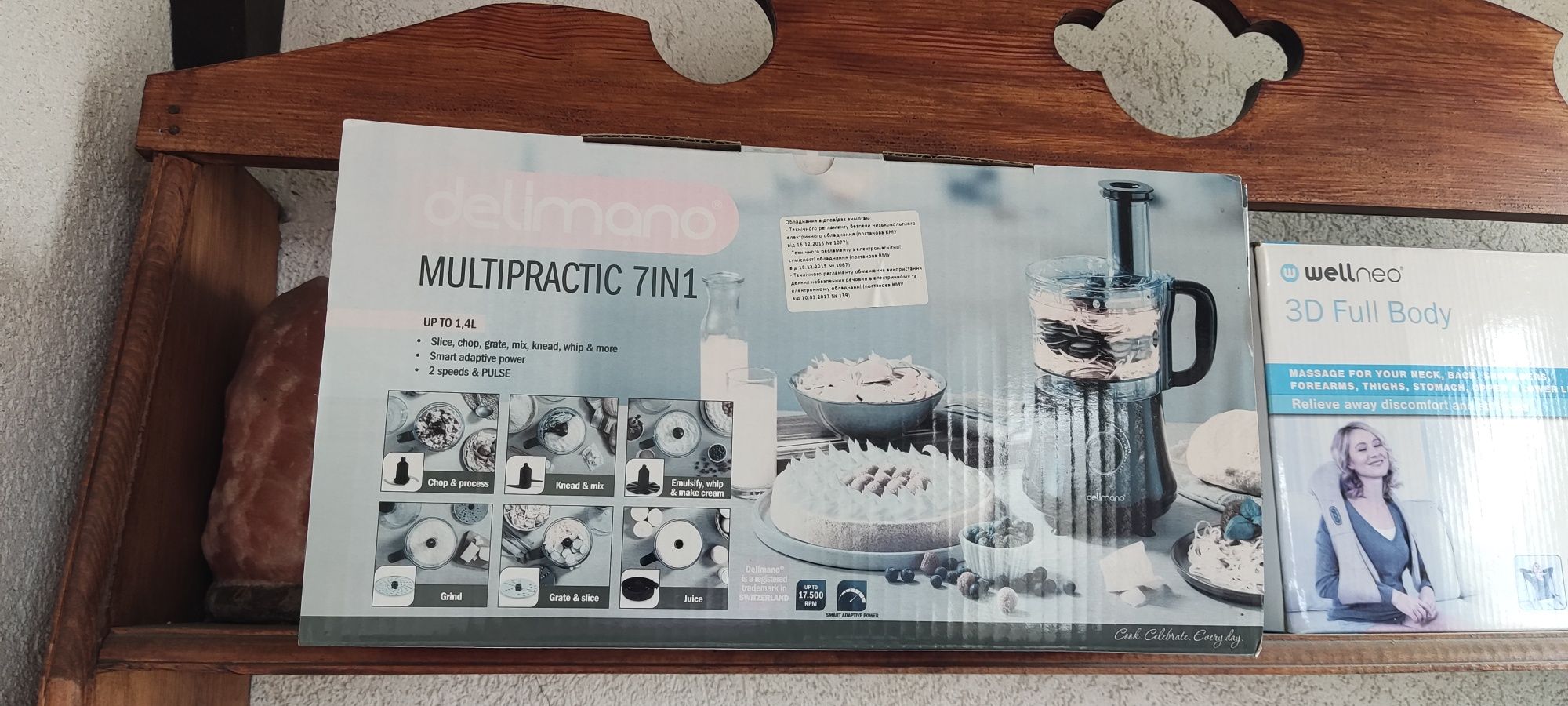 Delimano multipraktik 7in 1 кухонний комбайн