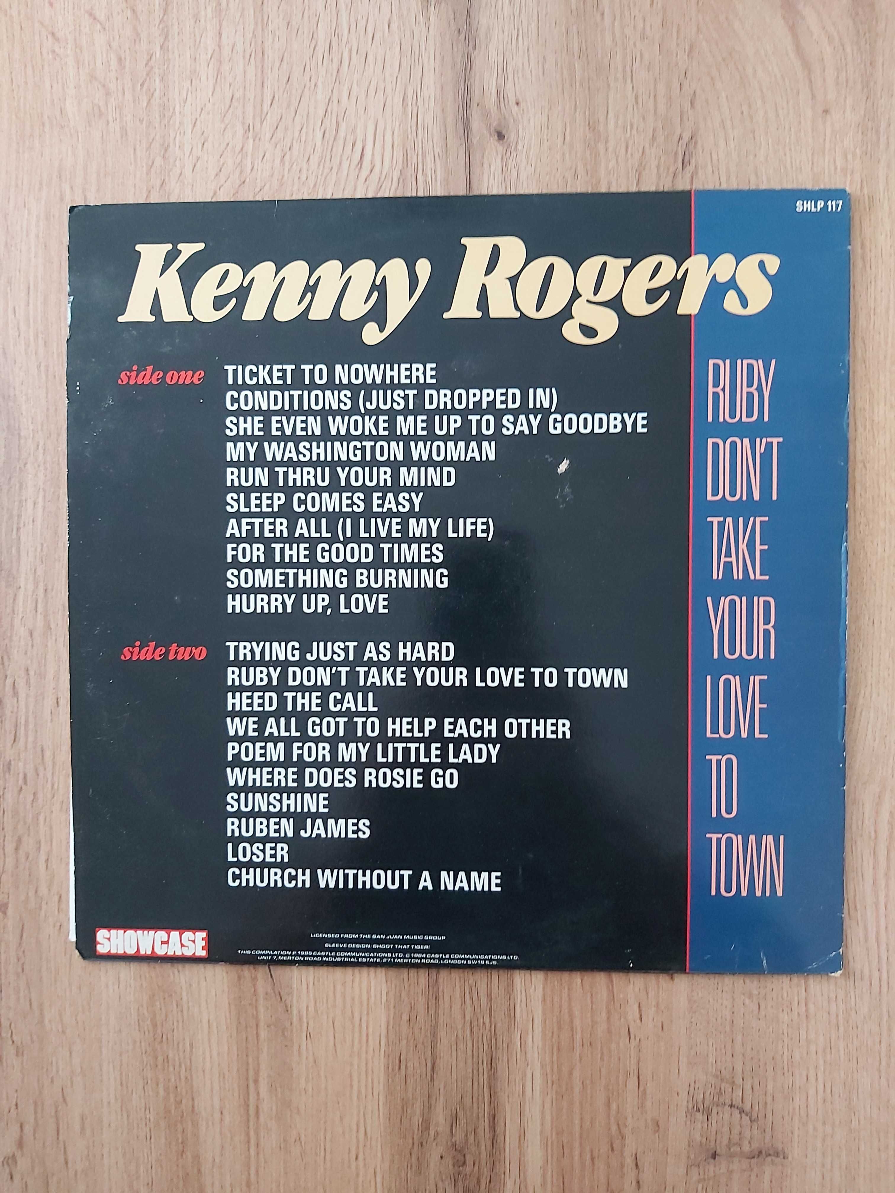 Kenny Rogers - Ruby don't take your love to town, Płyta winylowa