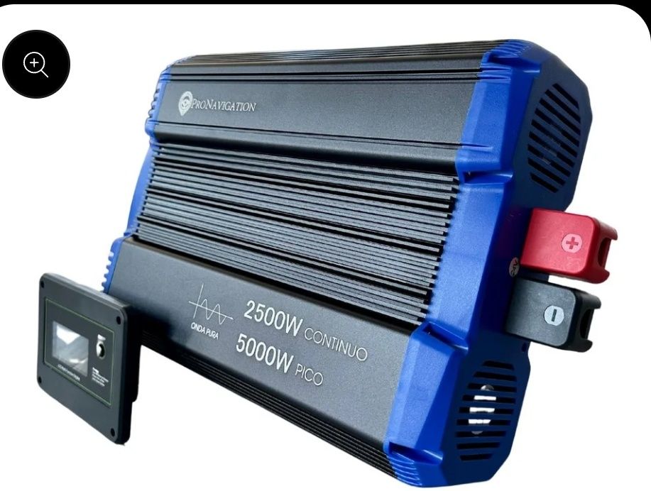 Inversor 2500w/5000w Onda Pura 24w/220w