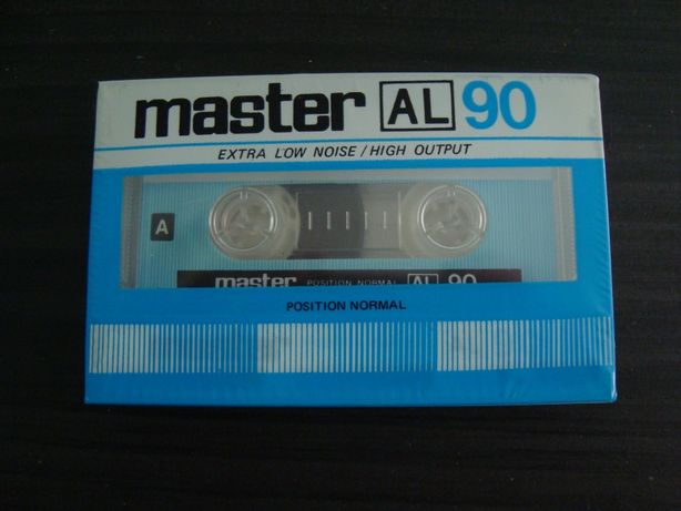 Аудиокассета MASTER AL 90 новая запечатанная.