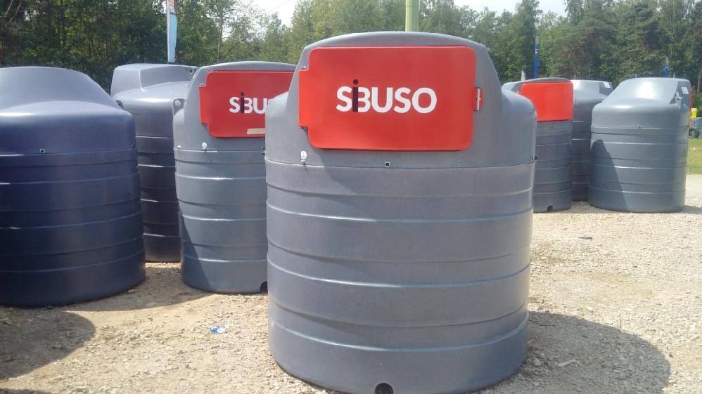 DZIAŁOSZYN PROMOCJA Dwupłaszczowy zbiornik na paliwo 2500l Sibuso