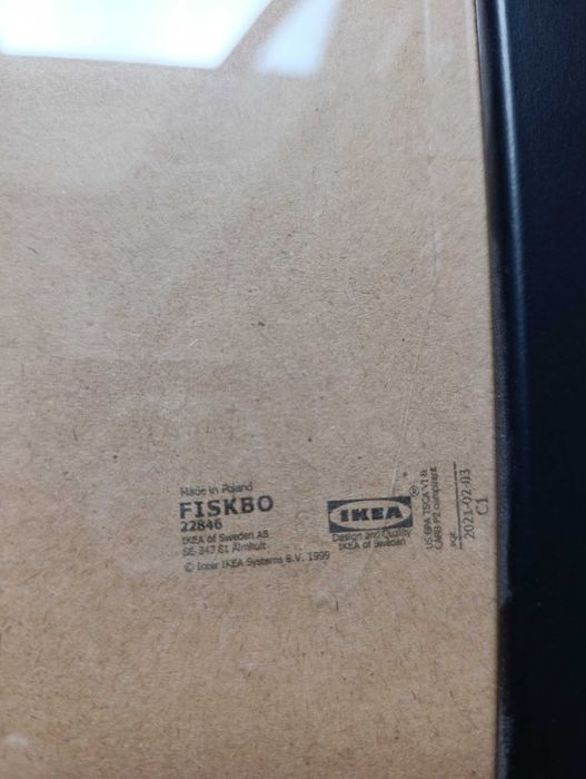 Ramka IKEA Fiskbo * 4 sztuki * Różne kolory * rozm. A4