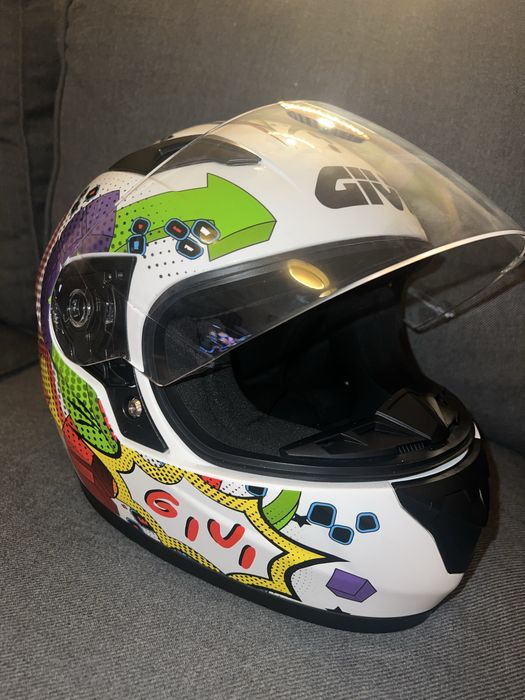 Capacete Moto Givi Junior 4 White