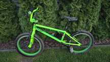 Rower bmx 20" zielony