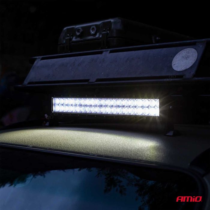 Lampa robocza panelowa LED BAR prosta  40cm 7200lm 12V 24V AMIO-02437