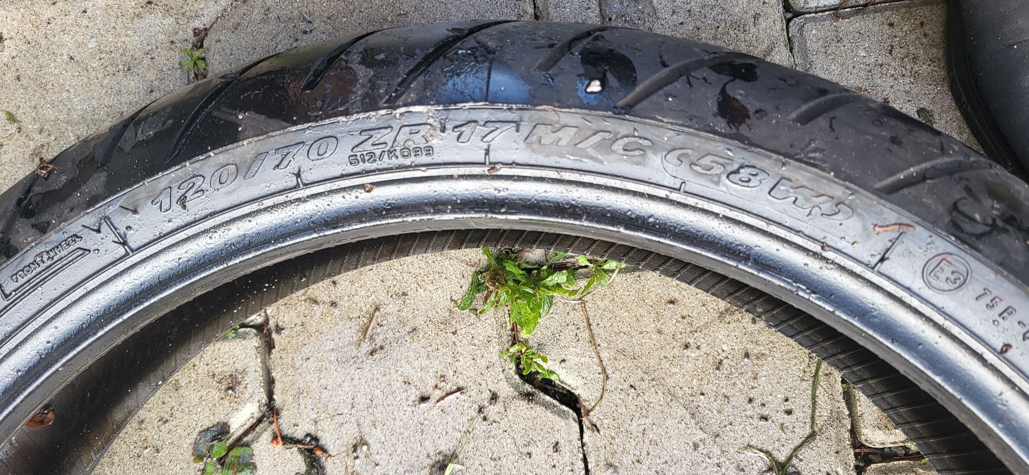 Opona motocyklowa nr c456 pirelli diablo Strada sp 120/70-17