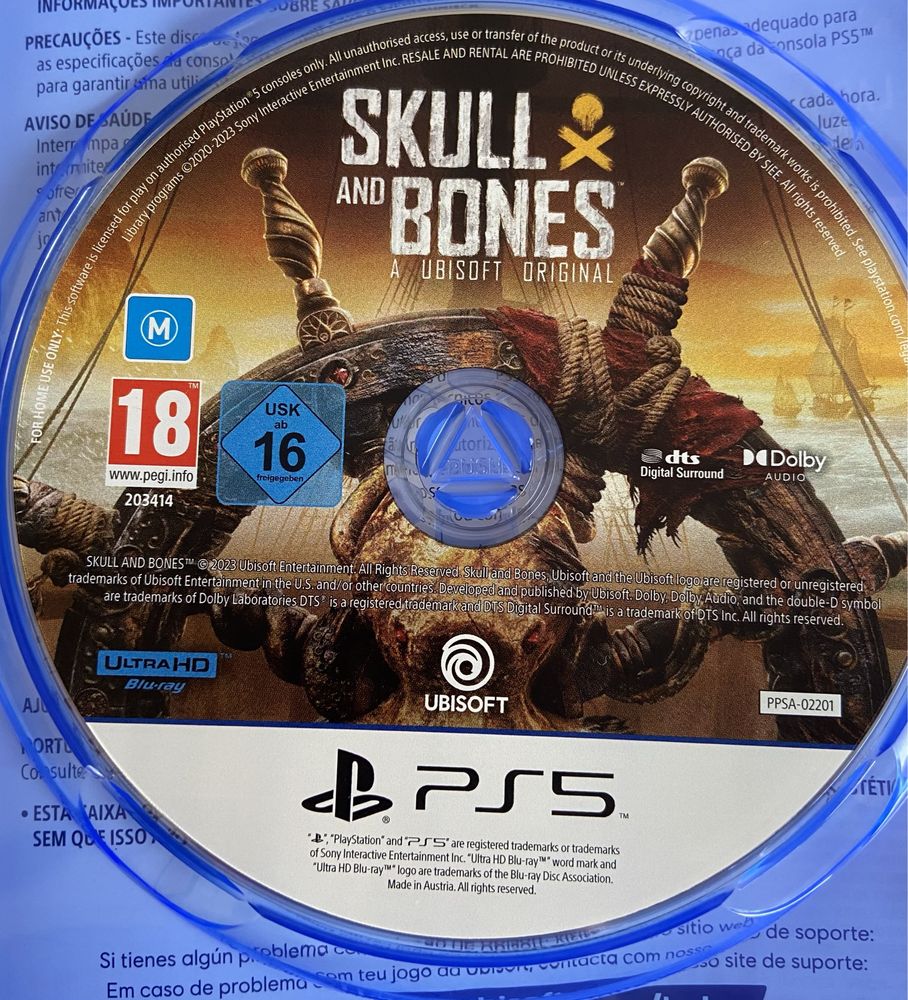 Jogo PS5 SKULL AND BONES