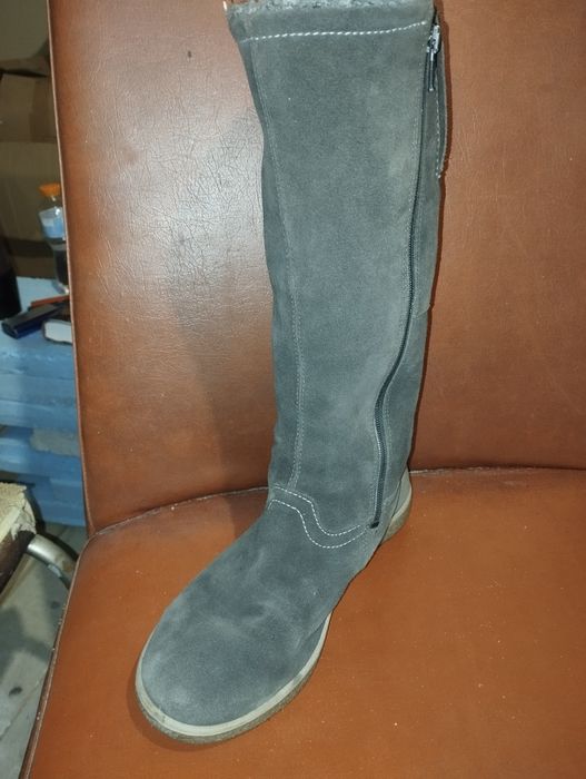 Сапожки жіночі,замшеві