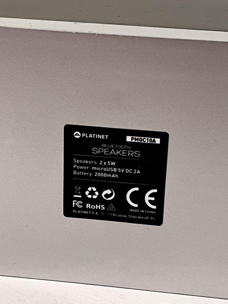 głośnik bluetooth Platinet