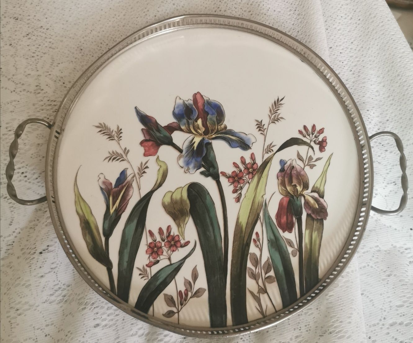 Bandeja Tabuleiro Majolica Porcelana