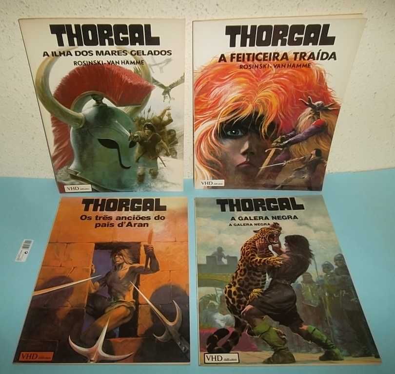 THORGAL - Coleção da VHD Editora, 3 volumes