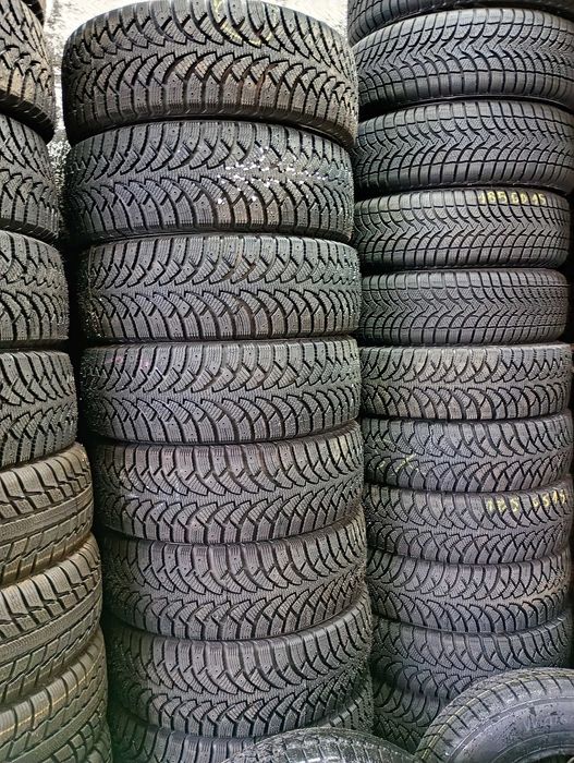 Opony zimowe 205/ 60 R16 używane, Montaż Prostowanie Alufelg