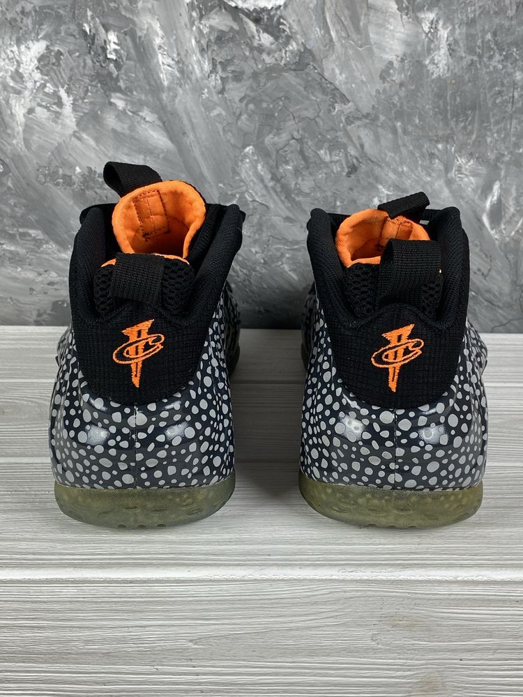 Баскетбольні кросівки nike air foamposite one safari 45/29 см