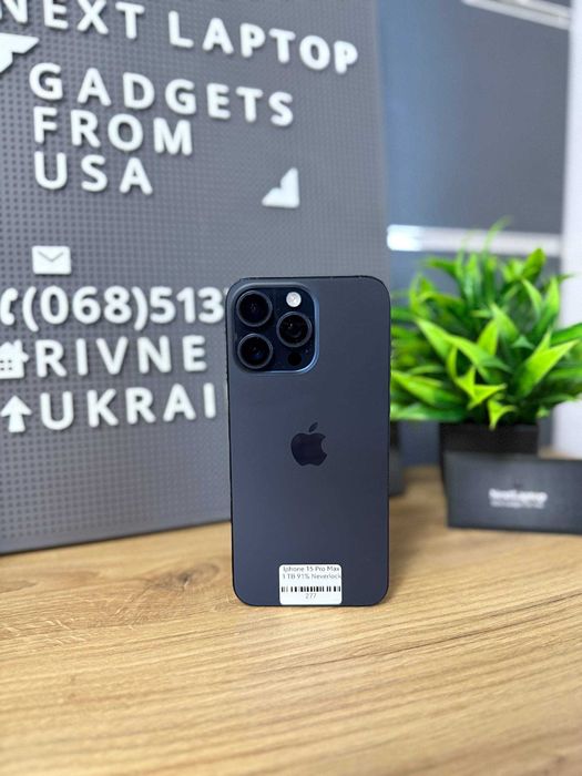 Apple Iphone 15 Pro Max 1 TB Blue Titanium Neverlock