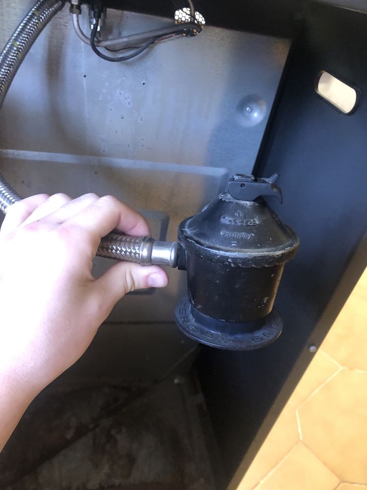 Aquecedor a gás butano