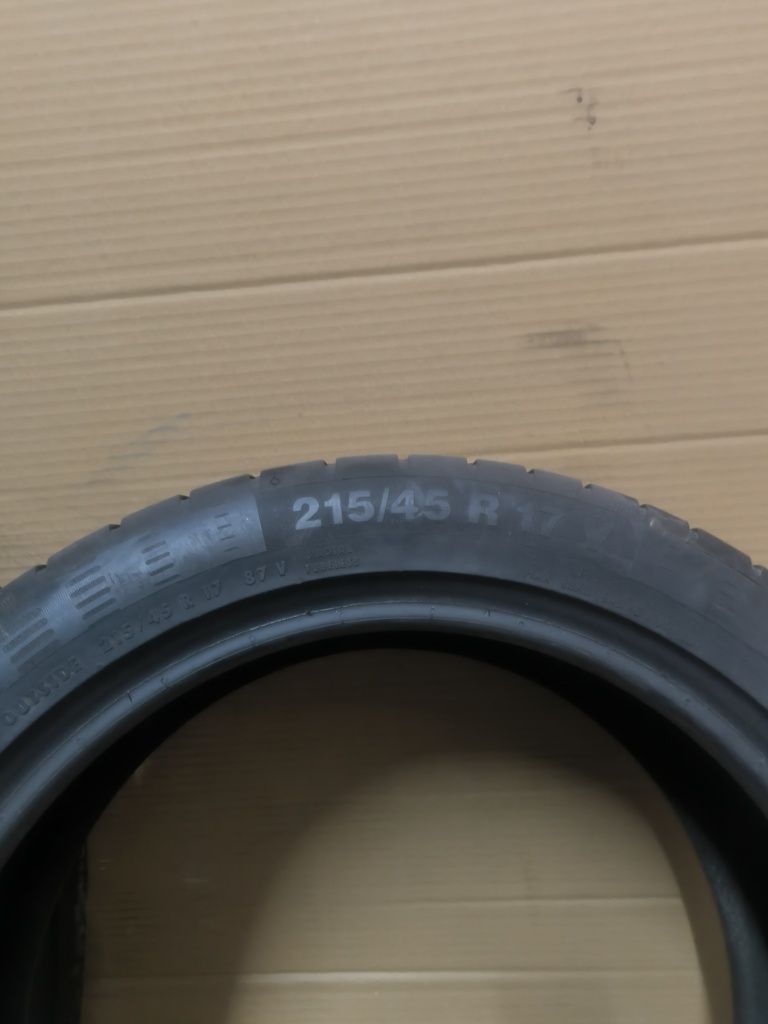 Para 2szt opon letnich 215/45/17 87v Continental contiecocotact5