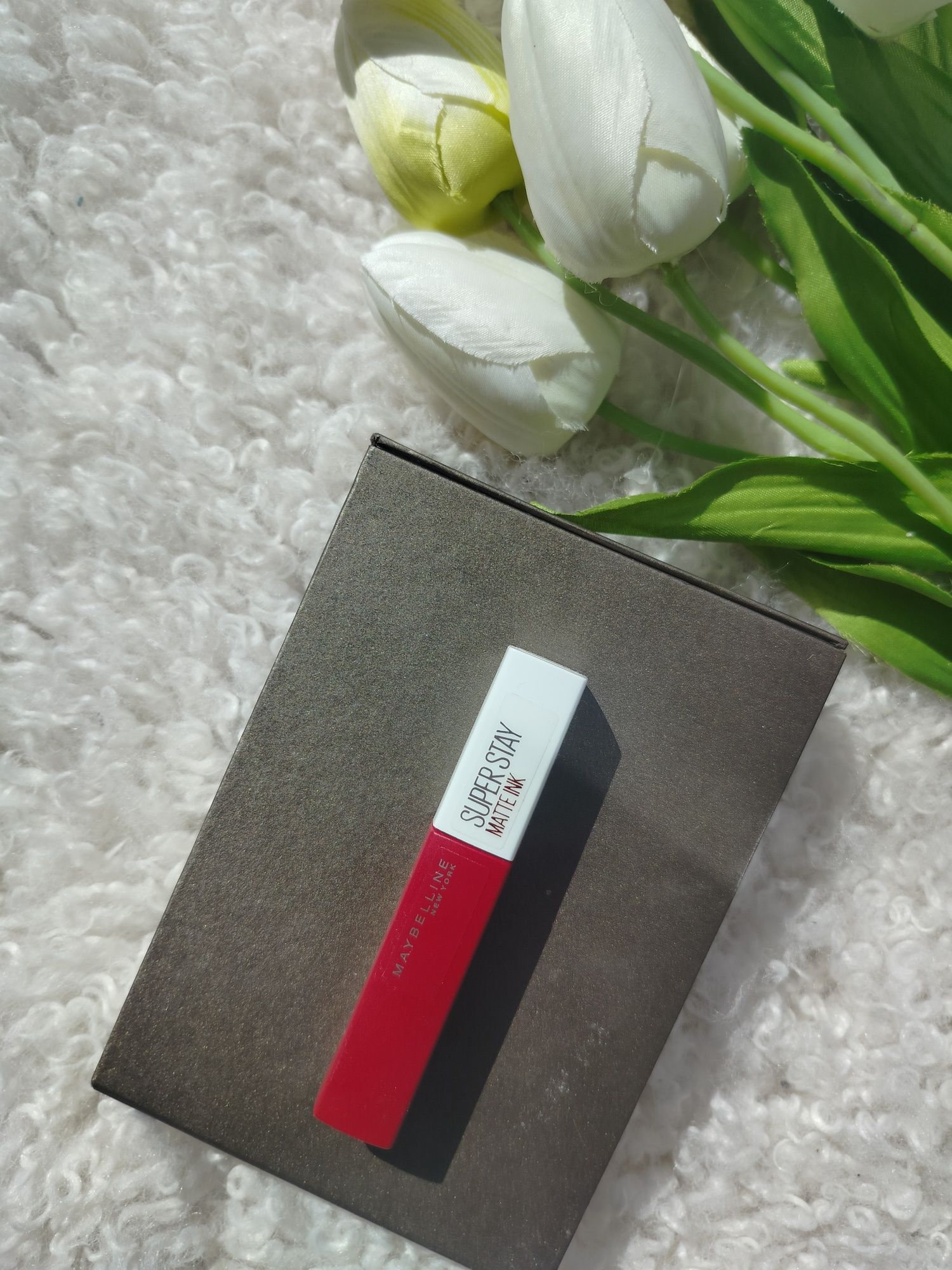 pomadka Maybelline matte ink matowa czerwona 20