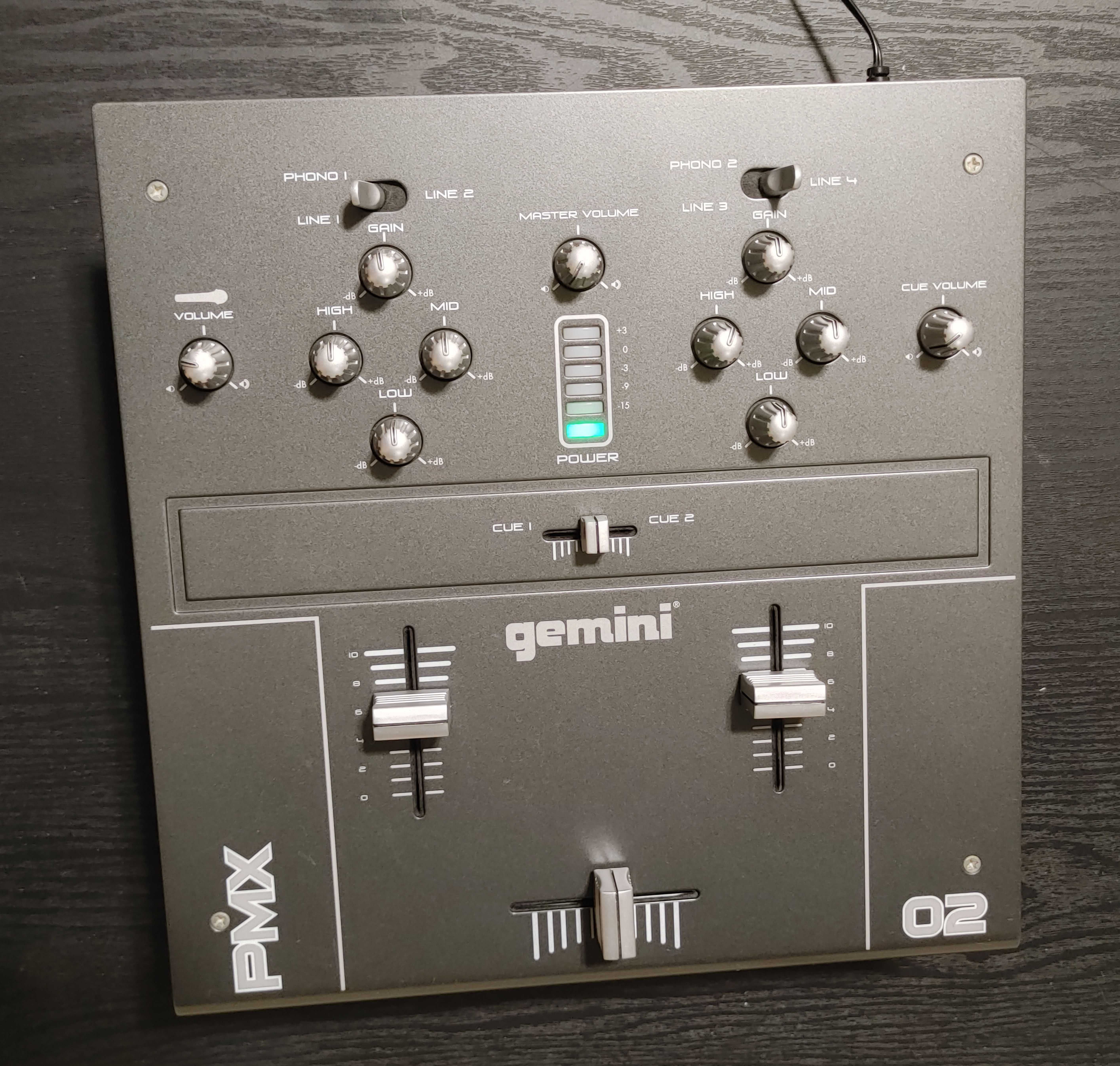 DJ мікшерний пульт Gemini PMX-02