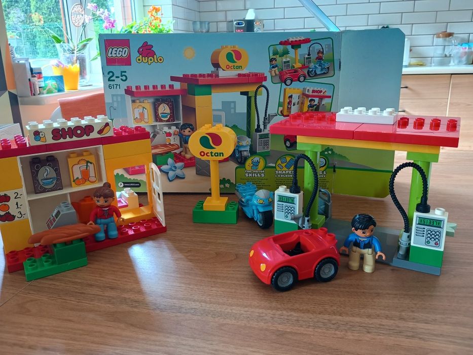Klocki LEGO Duplo stacja benzynowa 6171 + bonus