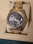 Piękny Rolex Datejust II 41 mm Wimbledon Stal/Złoto 18k Ref: 116333