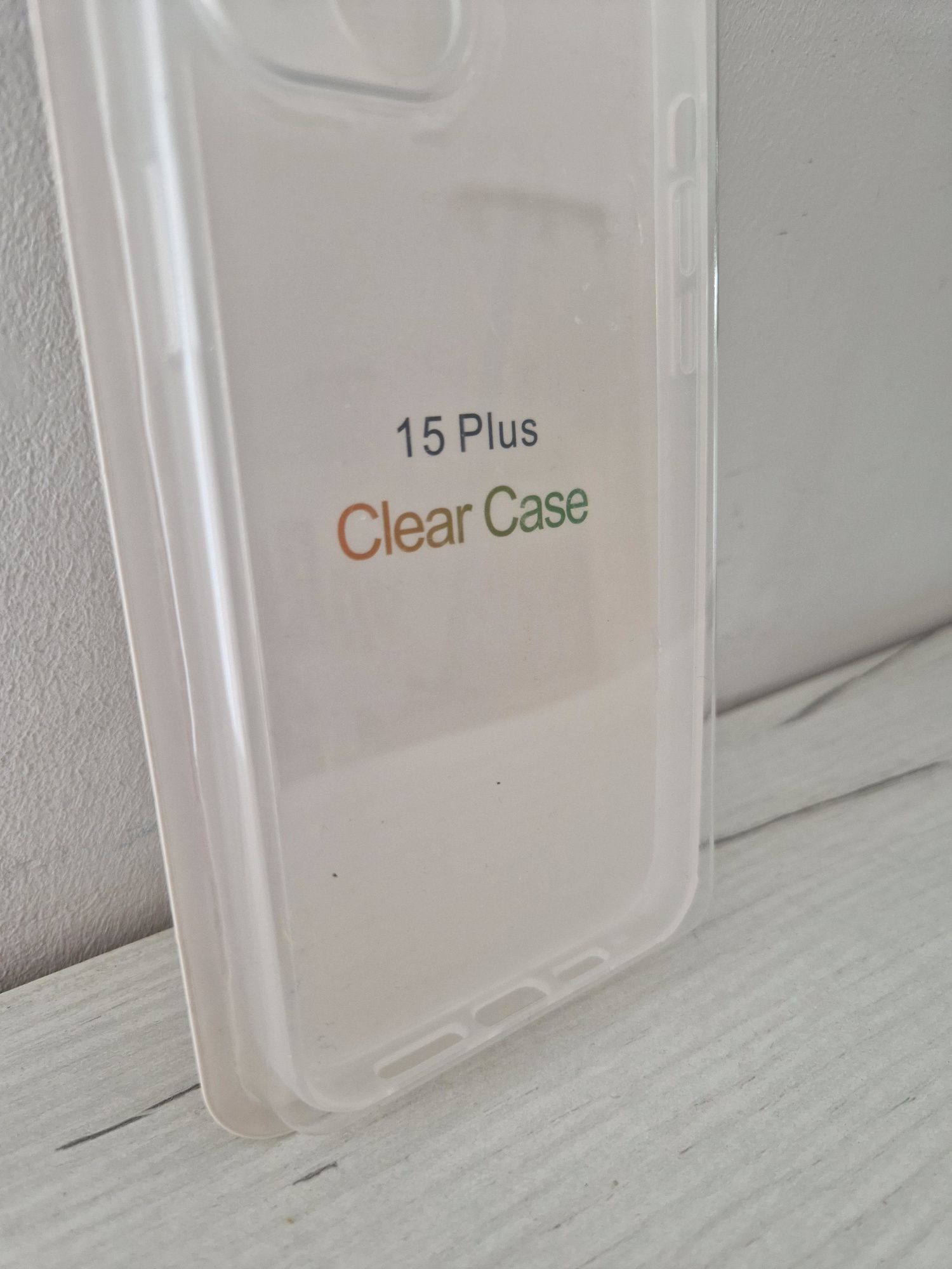 Clear Case do Iphone 15 Plus Przezroczysty