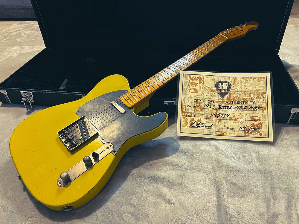 Gitara Kelton Swade Telecaster USA nowy nie używany z kolekcji Luxon