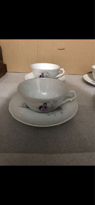 Chavenas e pires da vista alegre