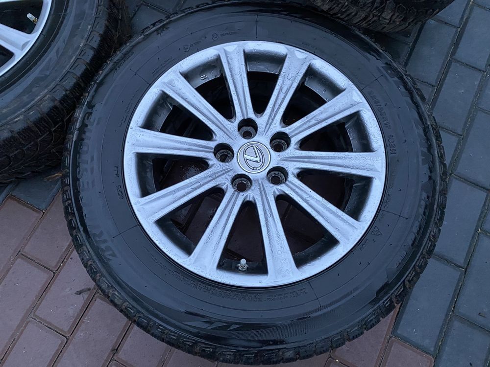 Lexus NX 2018 Диски с резиной зимней BRIDGESTONE 225/65 R17