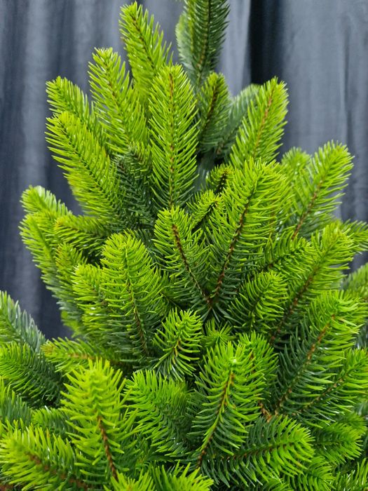 Ялинка штучна лита 1,8м з салатовими кінчиками пишна Елка литая 180 см