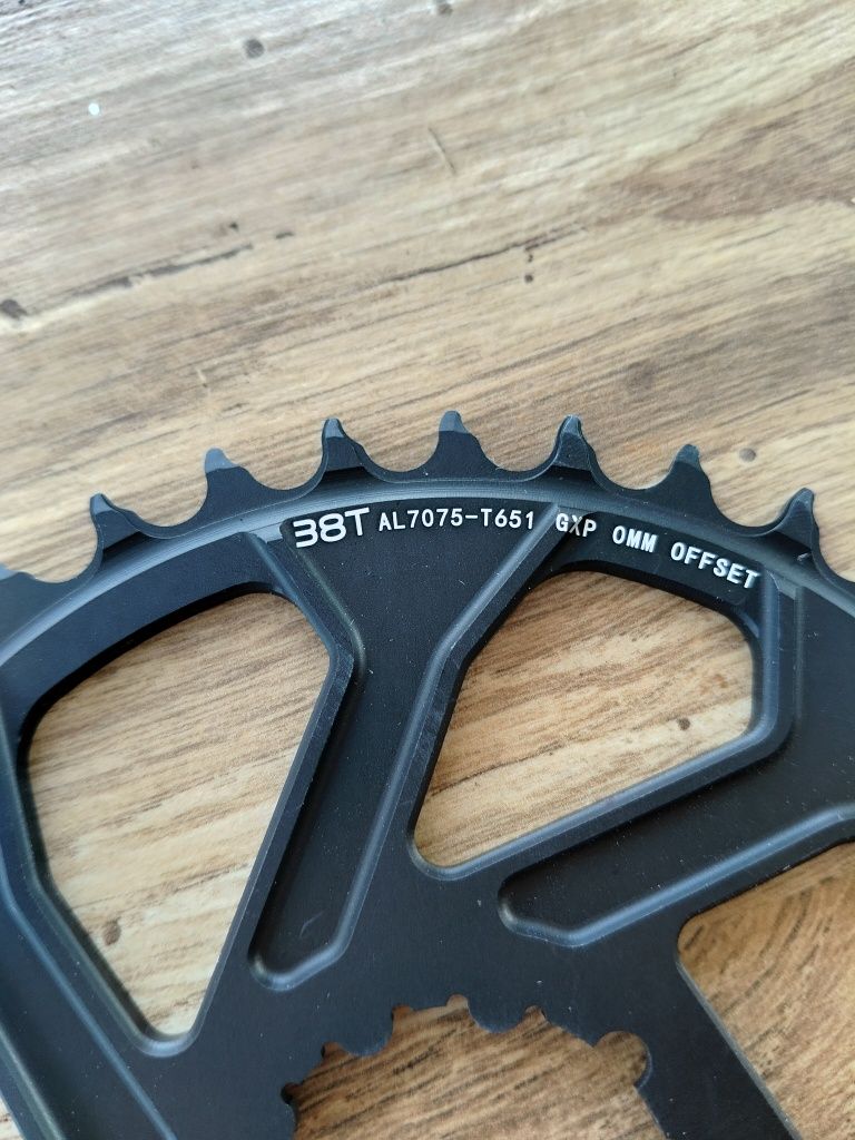 Zębatka, tarcza, mechanizm korbowy 38T