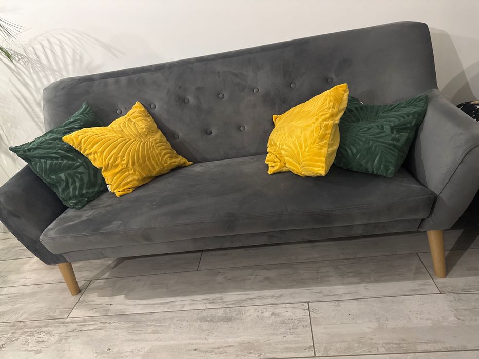 Sofa szara, jak nowa