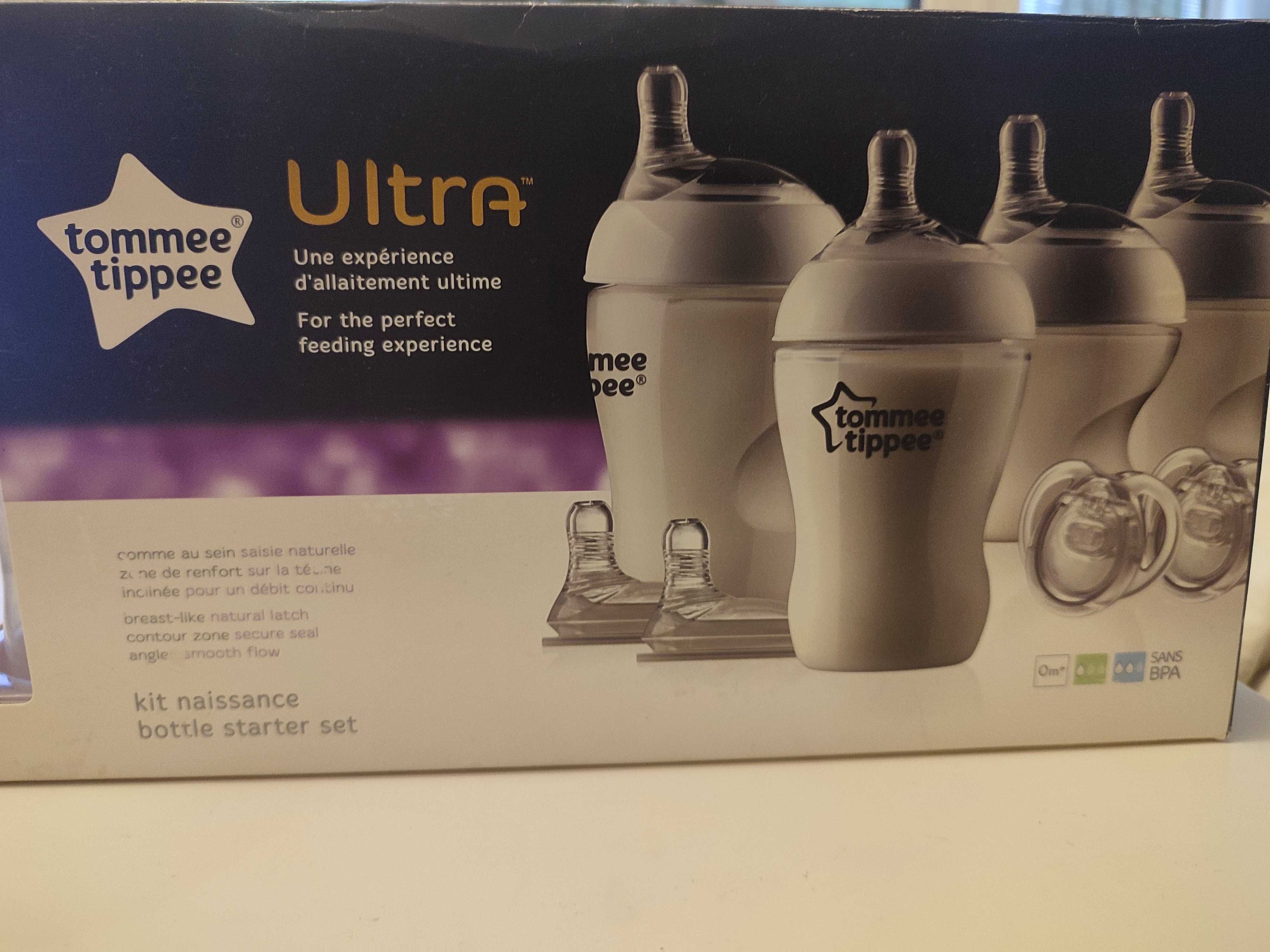 Набор бутылочек для кормления Tommee Tippee ULTRA, НОВЫЙ