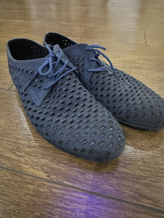 Чоловічі черевикі туфлі шкіряні Badura