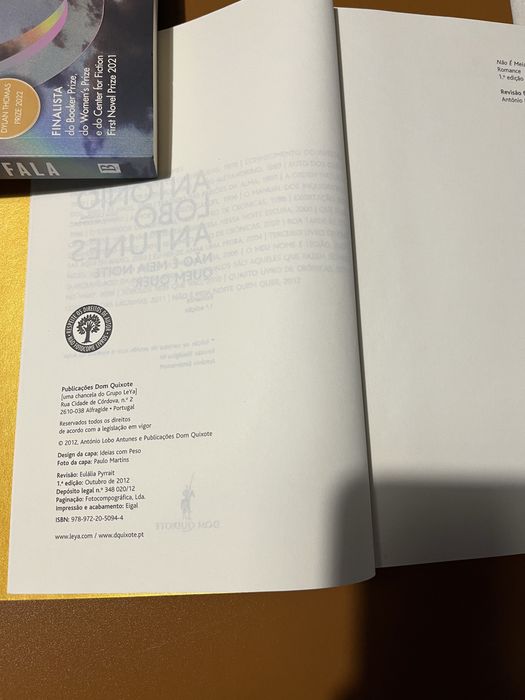 Livro Não é meia noite quem quer