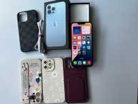iPhone 13 Pro Max 128GB Blue pudełko bateria 83% IGŁA od kobiety +Etui