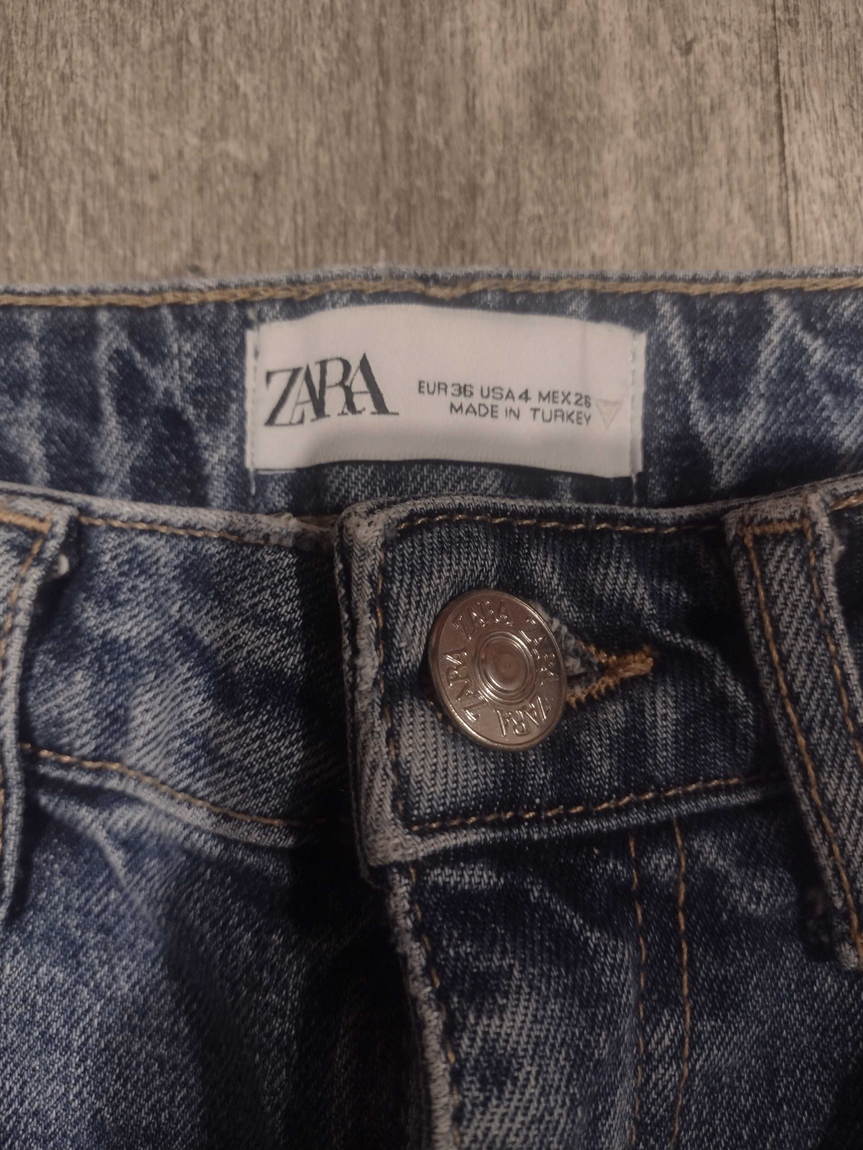 Jeansy ZARA rozmiar 36