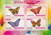 Rwanda 2013 cena 2,90 zł - motyle