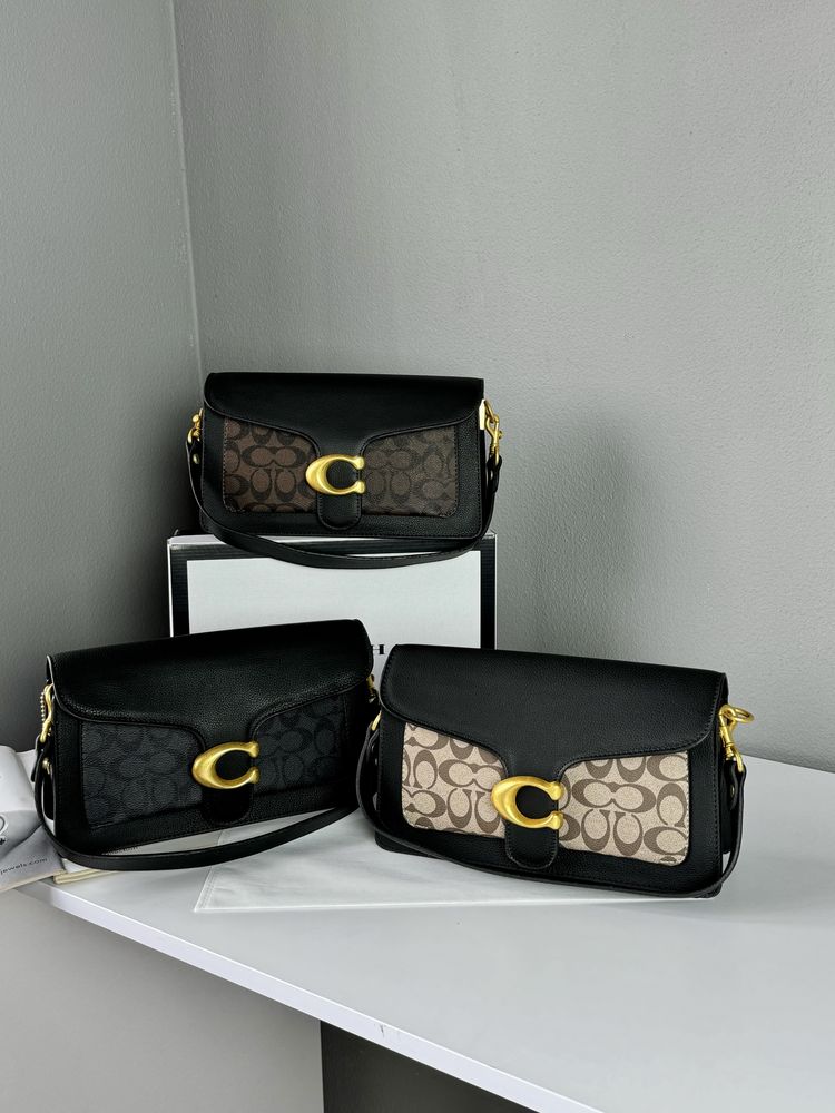 Жіноча сумка Coach Люкс кроссбоди женская сумка на плечо клат коуч хит