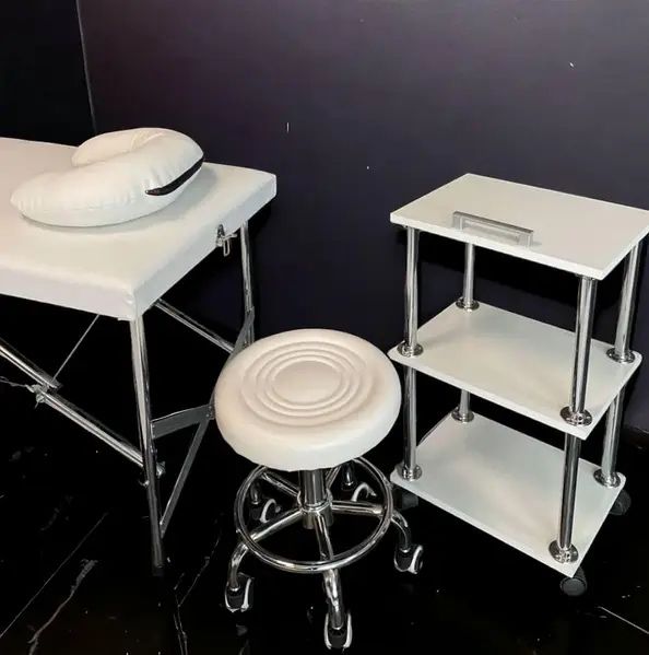 Косметологічна кушетка +етажерка +стілець БЕЗКОШТОВНА доставка