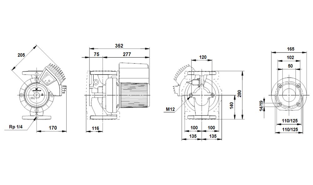 Pompa Grundfos UPE 50-120 F używana z gwarancją