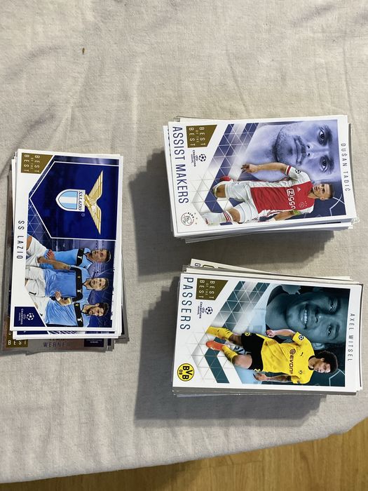 Cromos de varias coleções