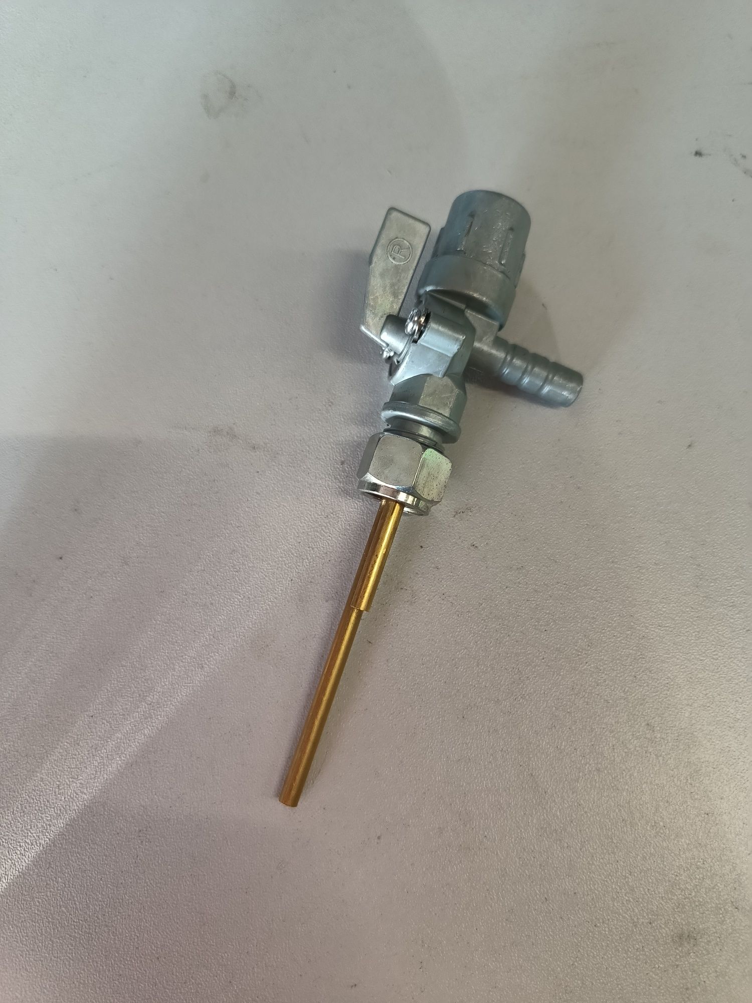 Nowy kranik paliwa komar Romet motorynka wsk aluminiowy odstojnik